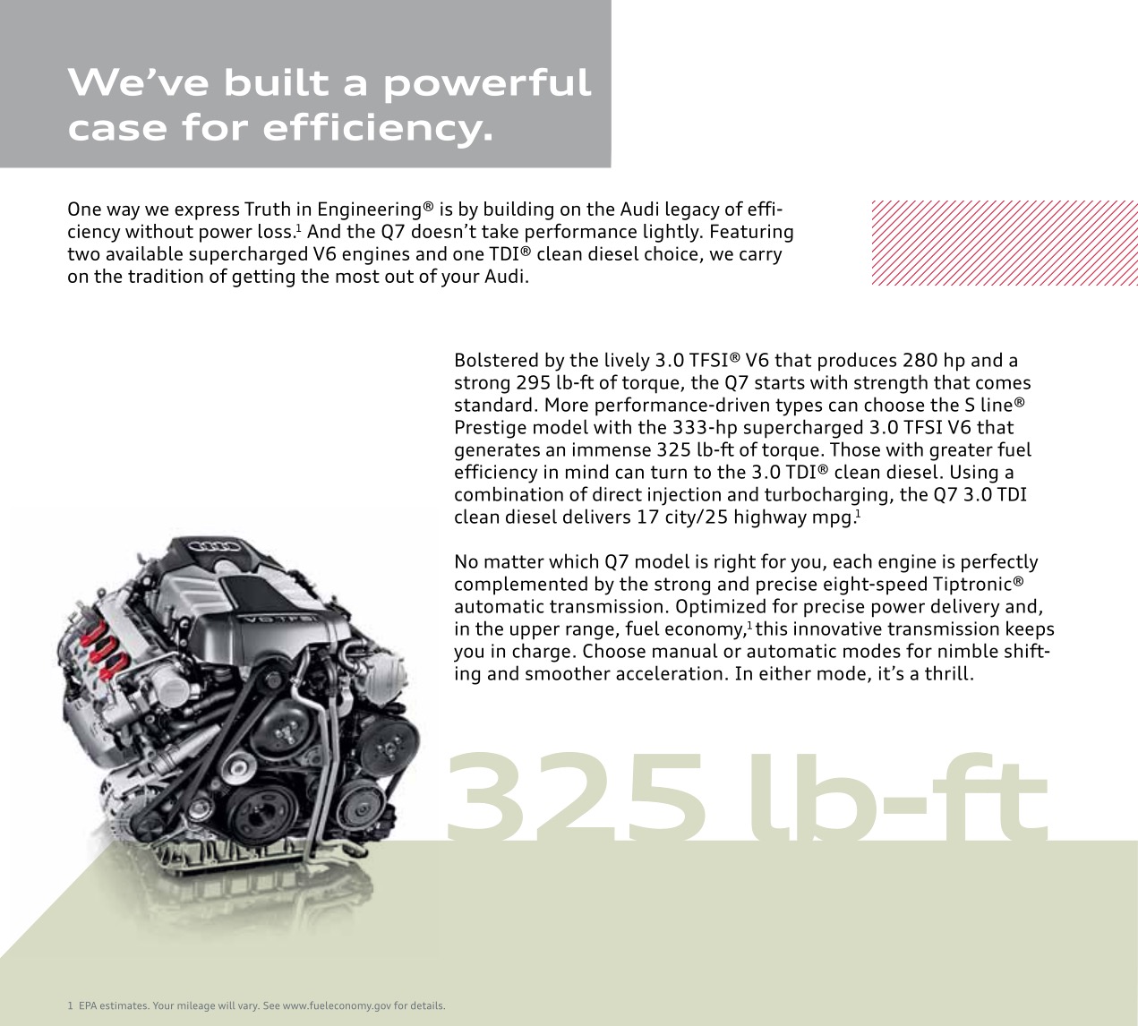 2012 Audi Q7 Brochure Page 7